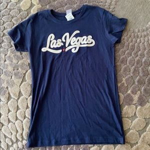 Comfy Las Vegas t-shirt, girls S, by sungirl NWT